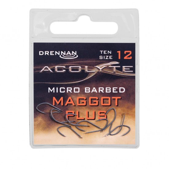 Carlige Drennan - Acolyte Maggot Plus Nr. 12